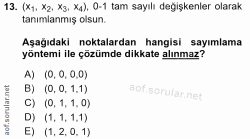 Soru 13