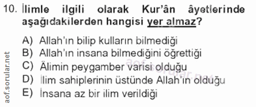 Soru 10