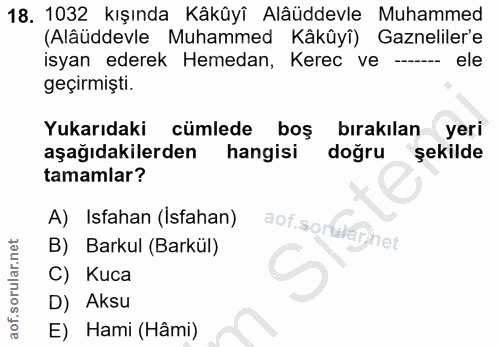 Soru 18