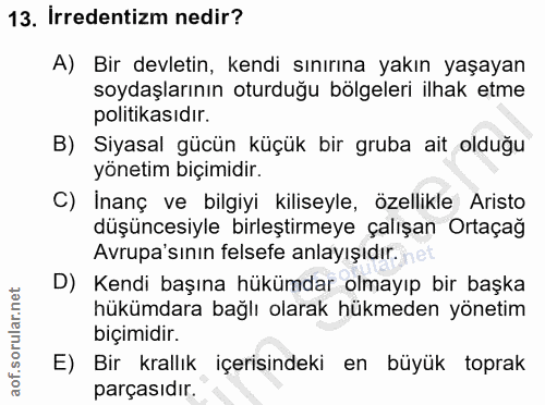 Soru 13