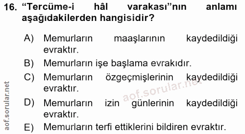 Soru 16