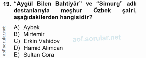 Soru 19
