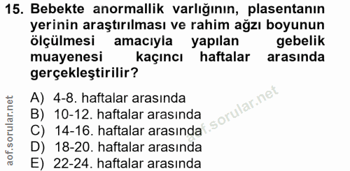 Soru 15