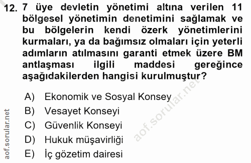Soru 12