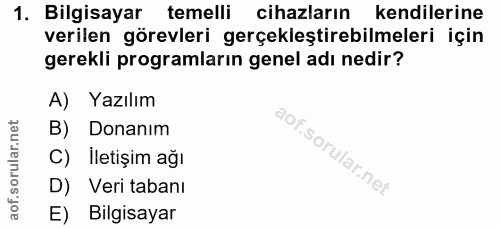 Soru 1