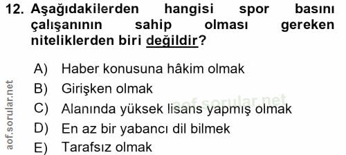 Soru 12