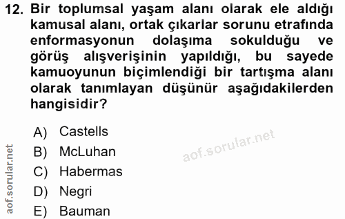 Soru 12