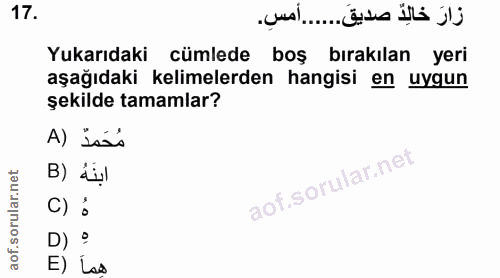 Soru 17