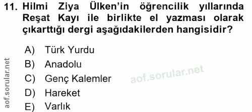 Soru 11