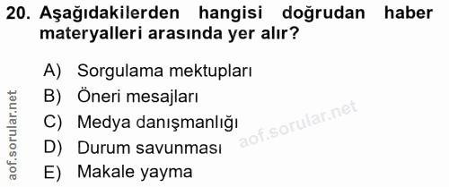 Soru 20