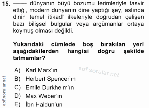 Soru 15