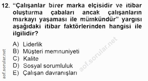 Soru 12