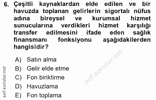 Soru 6