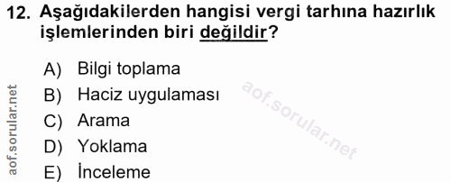 Soru 12