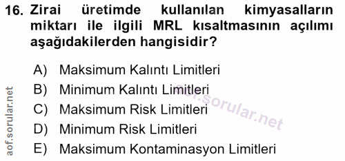 Soru 16