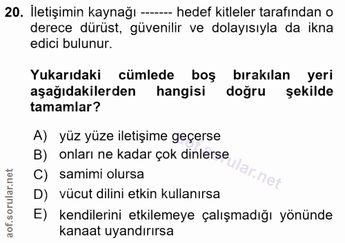Soru 20