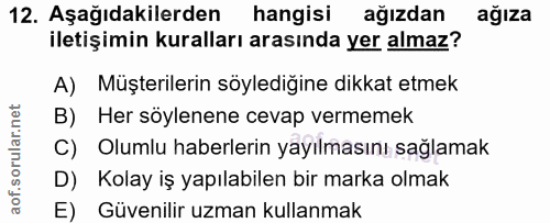 Soru 12