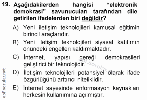 Soru 19