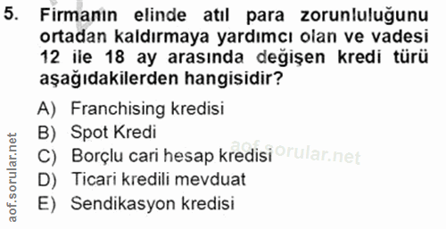 Soru 5
