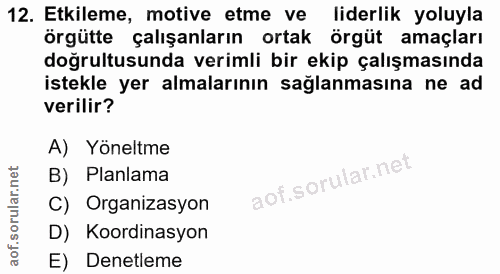 Soru 12
