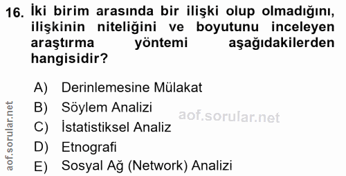 Soru 16