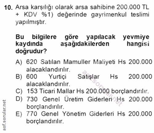 Soru 10