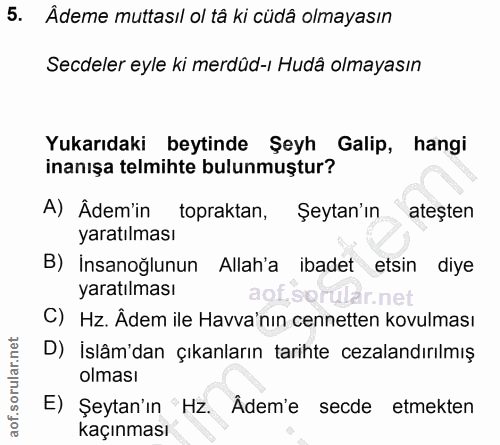 Soru 5