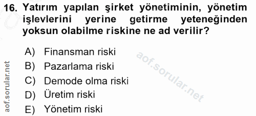 Soru 16