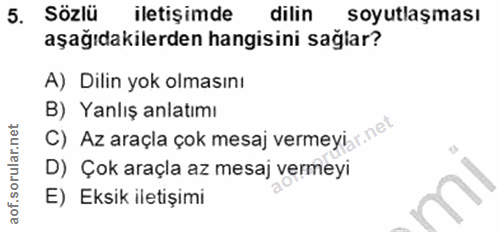 Soru 5