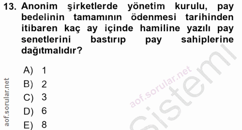 Soru 13