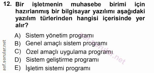 Soru 12