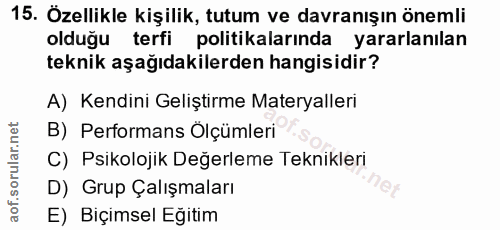 Soru 15