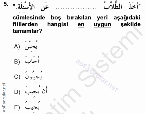 Soru 5