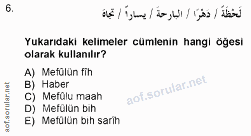 Soru 6