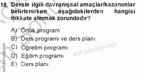 Soru 18