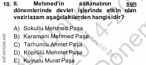 Soru 10