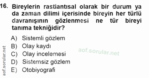 Soru 16