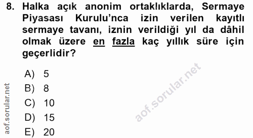 Soru 8