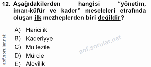 Soru 12