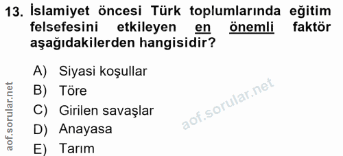 Soru 13