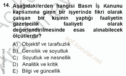 Soru 14