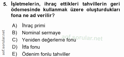 Soru 5