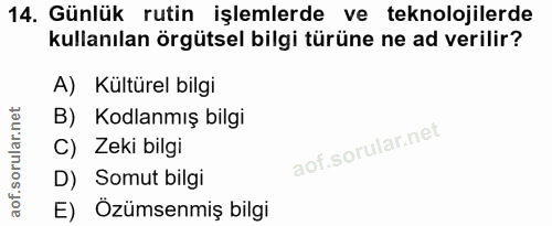 Soru 14