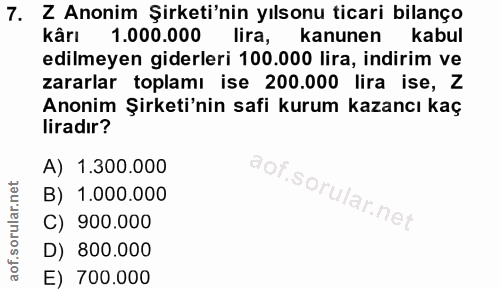 Soru 7
