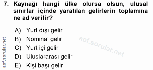 Soru 7