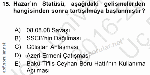 Soru 15