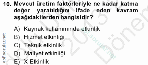 Soru 10