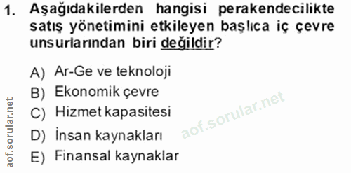 Soru 1
