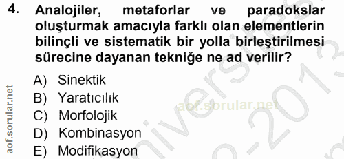 Soru 4