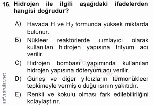 Soru 16